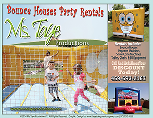 Bounce House Party Flyer